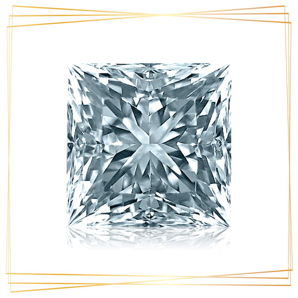 Diamante Princesa 0.90 CT Pureza SI1