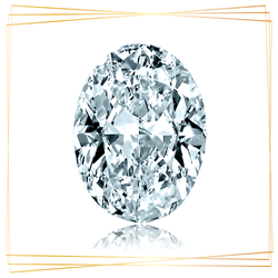 Diamante Ovalado 0.90 CT Pureza SI1